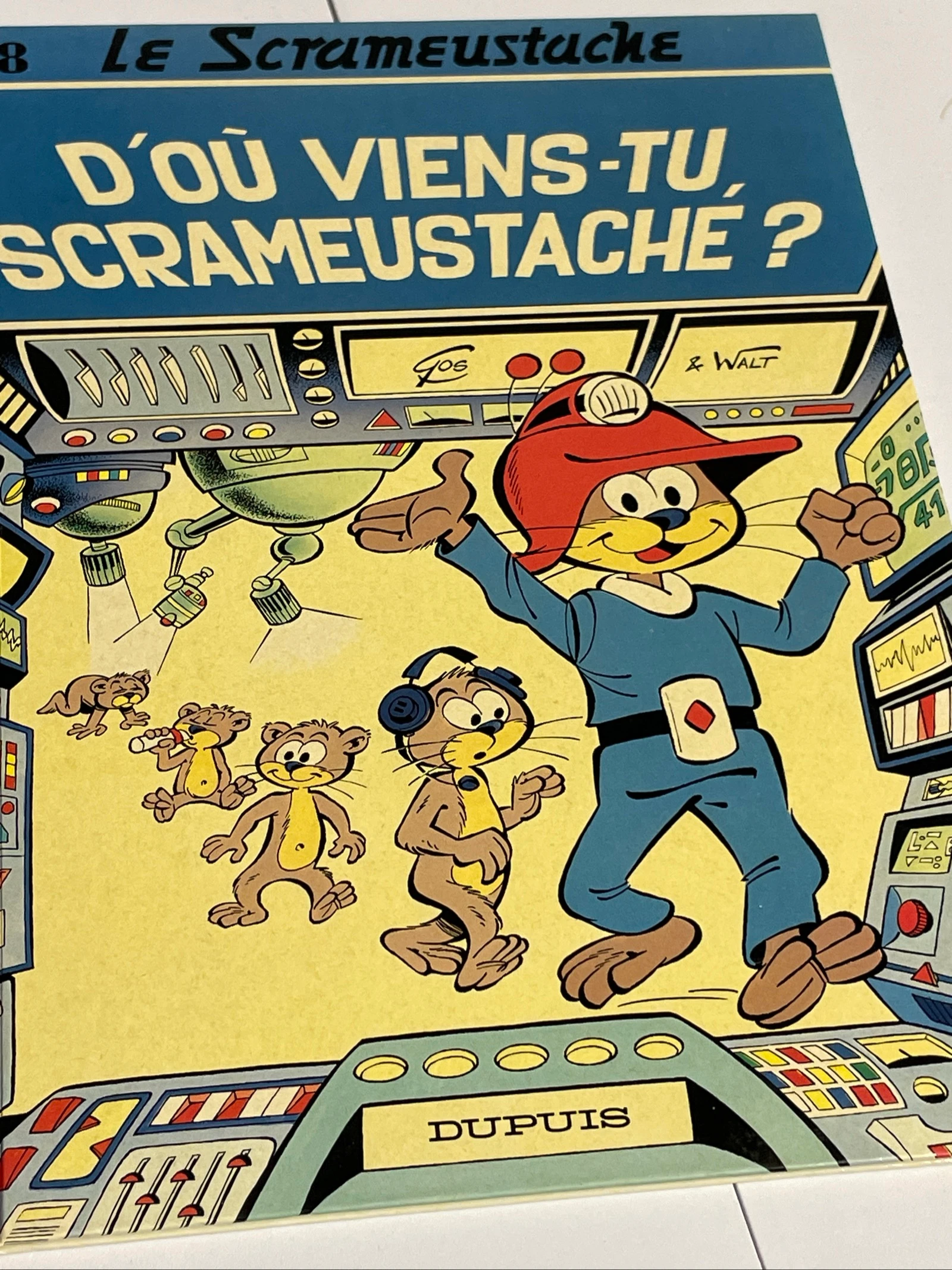 Bd EO le Scrameustache / tome 18 d’où viens-tu Scrameustache ? / Dupuis